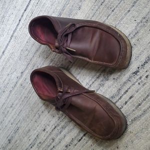 Clarks Wallaby Leather Shoes